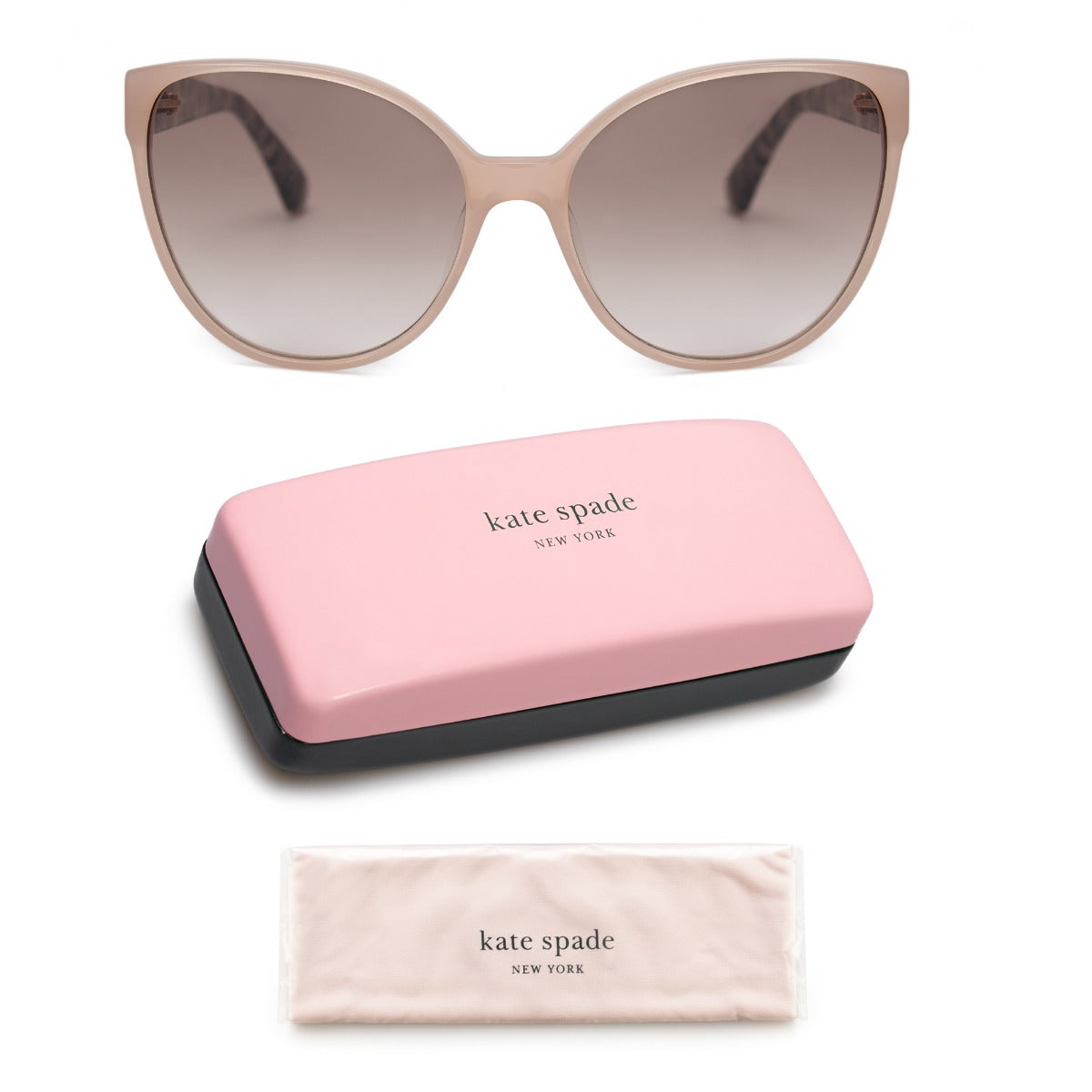 title:Kate Spade Cat Eye Sunglasses Primrose G S FWM 60;color:Beige