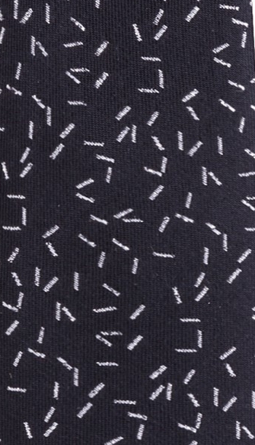 Calvin Klein Men's Skinny Scattered Dashes Tie Black One Size