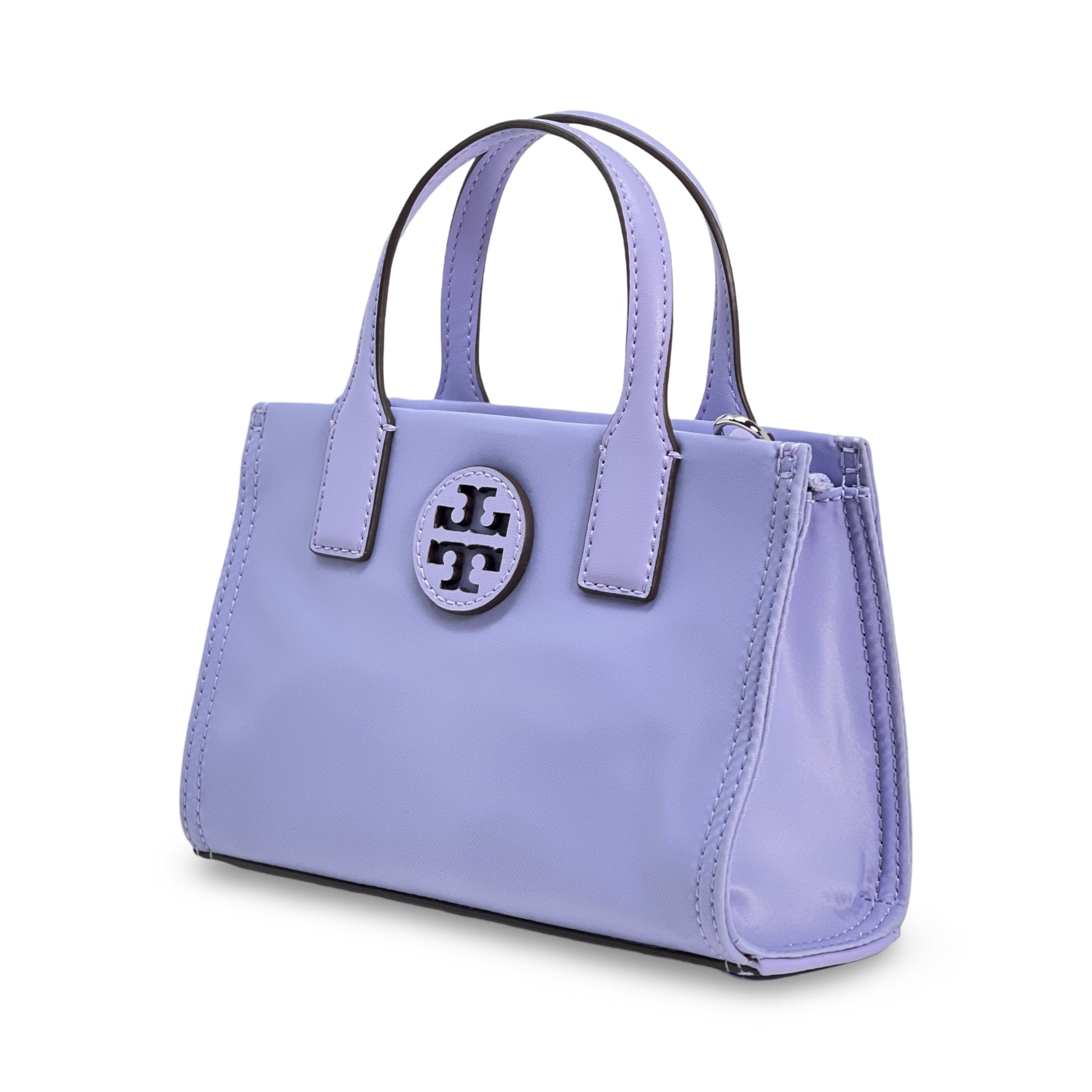 title:Tory Burch Women's Ella Extra Small Top Zip Nylon Crossbody Bag;color:Mirage