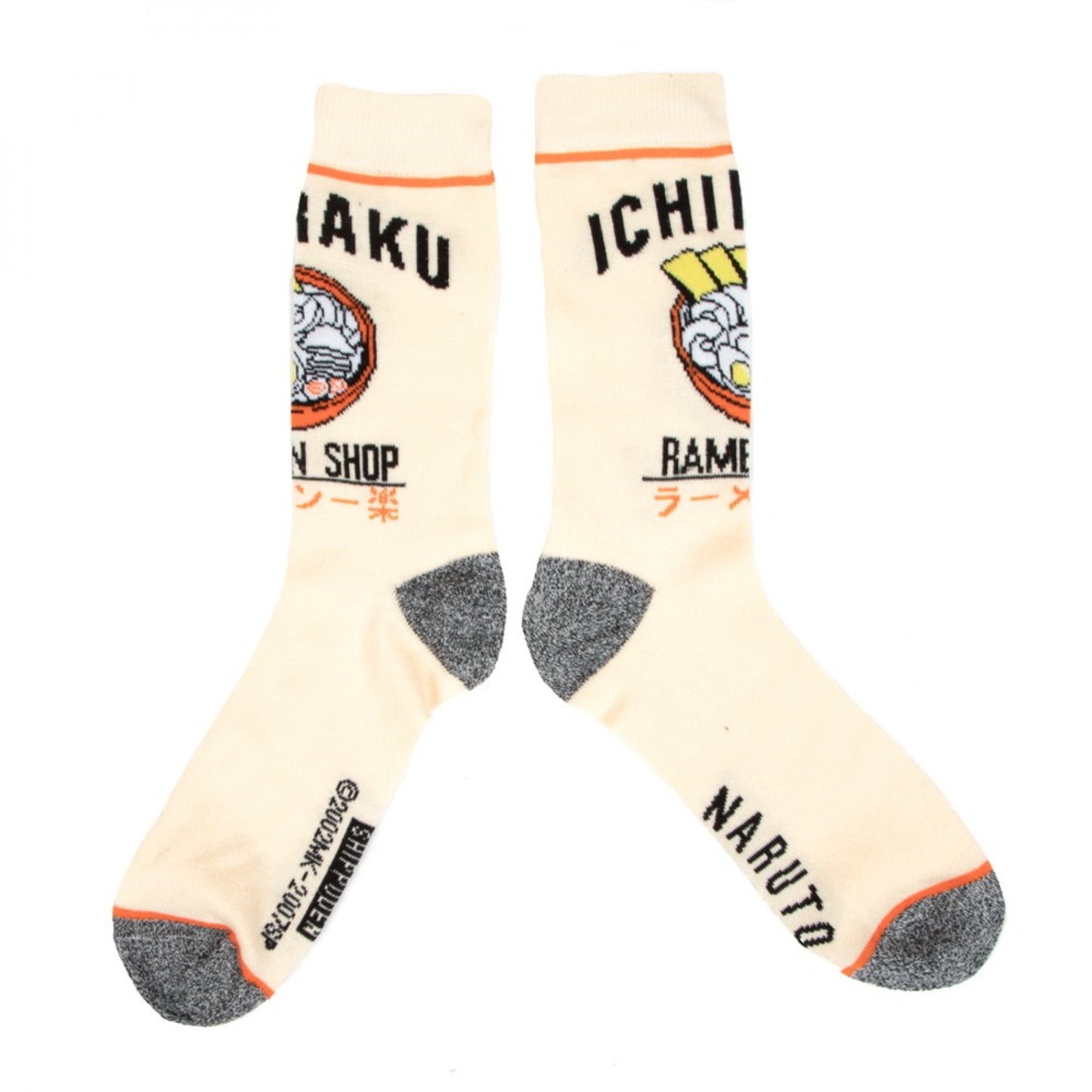 title:Naruto Ramen Crew Socks 3-Pair Takeout Box Set;color:Multi-Color