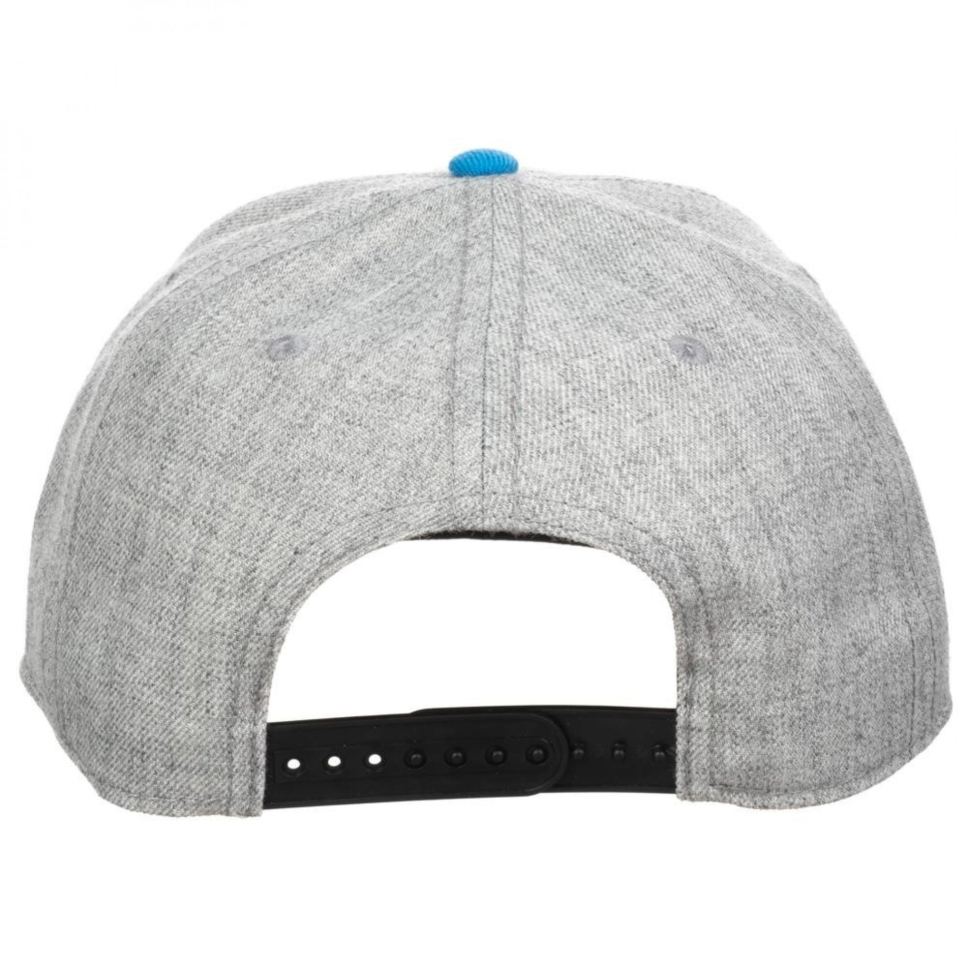 title:Spider-Man Pre-Curved Snapback Hat;color:Grey