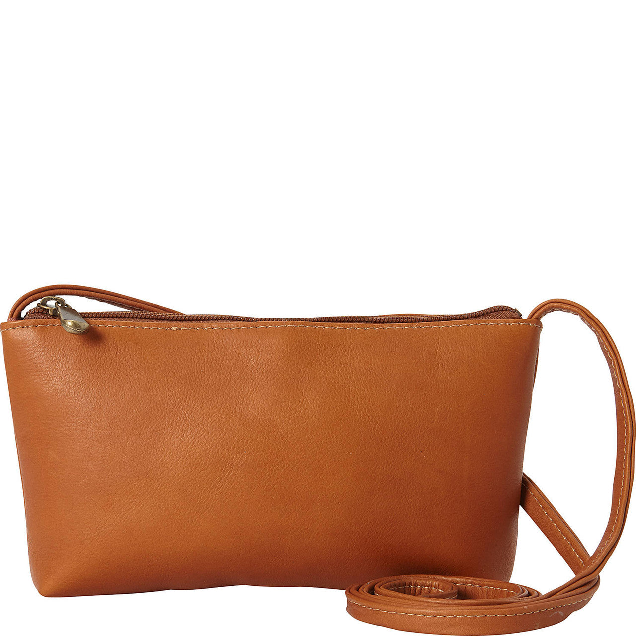 title:Le Donne Leather Clover Mini Bag;color:TAN