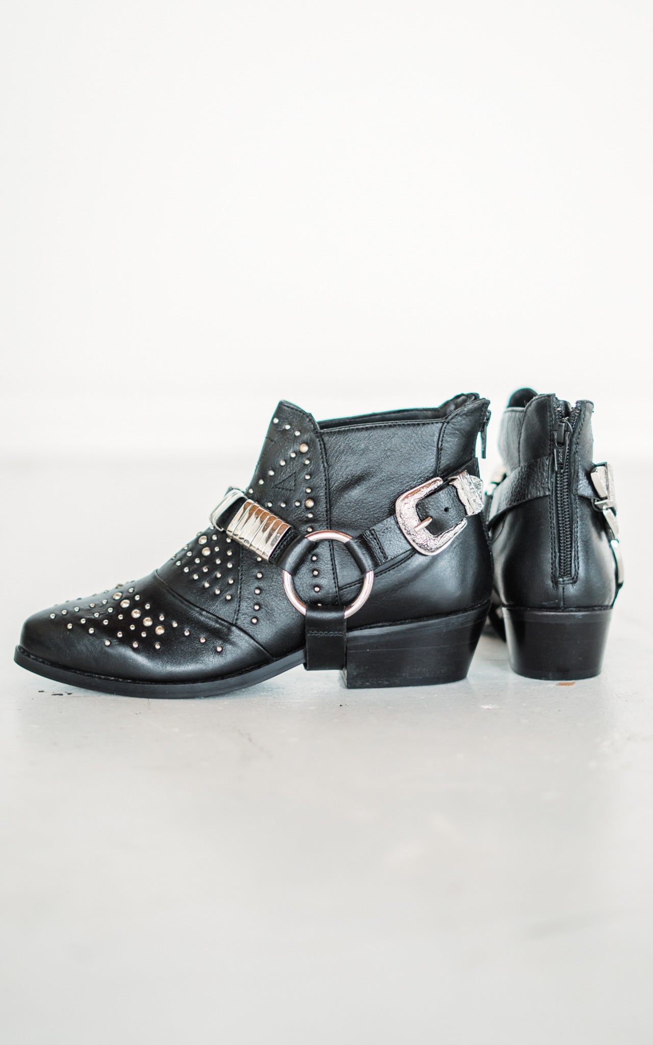 Lottie Bootie in Black - Rural Haze