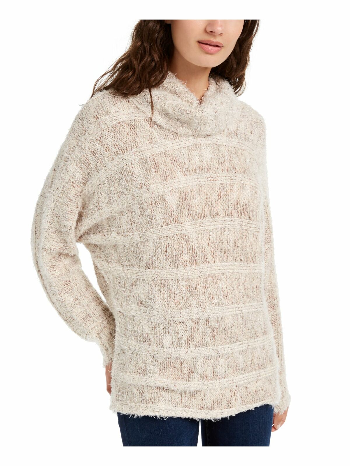 American Rag Juniors' Turtleneck Sweater Beige