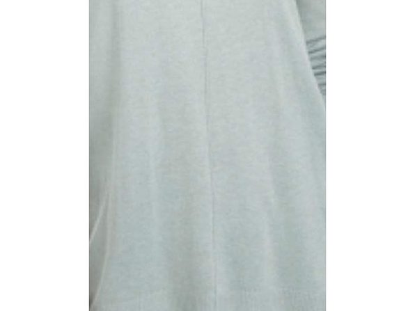 Hippie Rose Juniors' V-Neck Tunic Sweater Gray - Size Medium