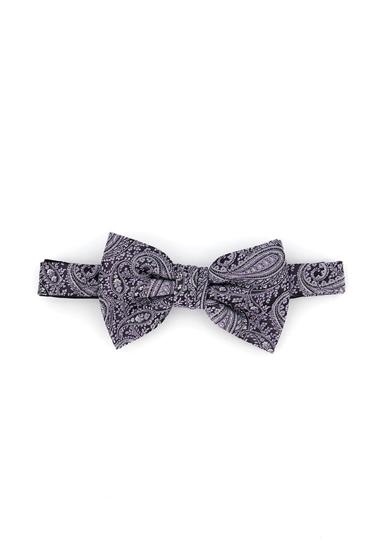 Ryan Seacrest Distinction Men's Zinnia Paisley Bow Tie Purple Size Regular