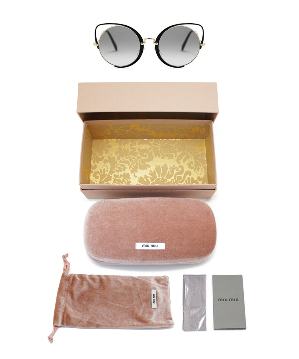 title:Miu Miu Round Sunglasses SMU51TS 1AB0A7 54;color:not applicable