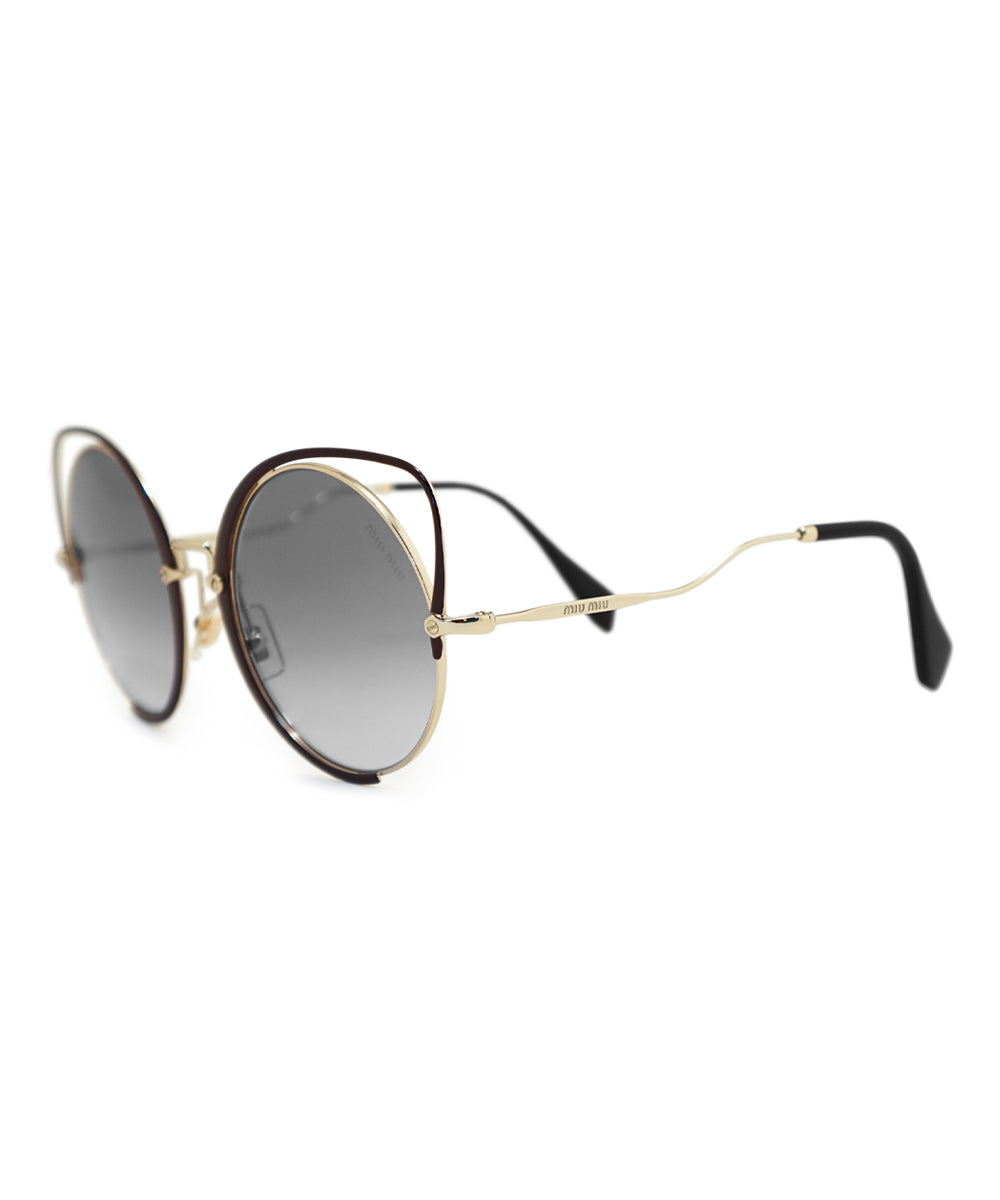 title:Miu Miu Round Sunglasses SMU51TS R1J2H2 54;color:not applicable