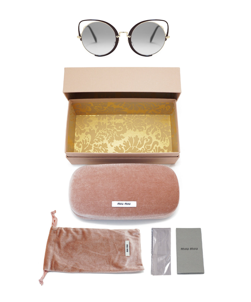 title:Miu Miu Round Sunglasses SMU51TS R1J2H2 54;color:not applicable