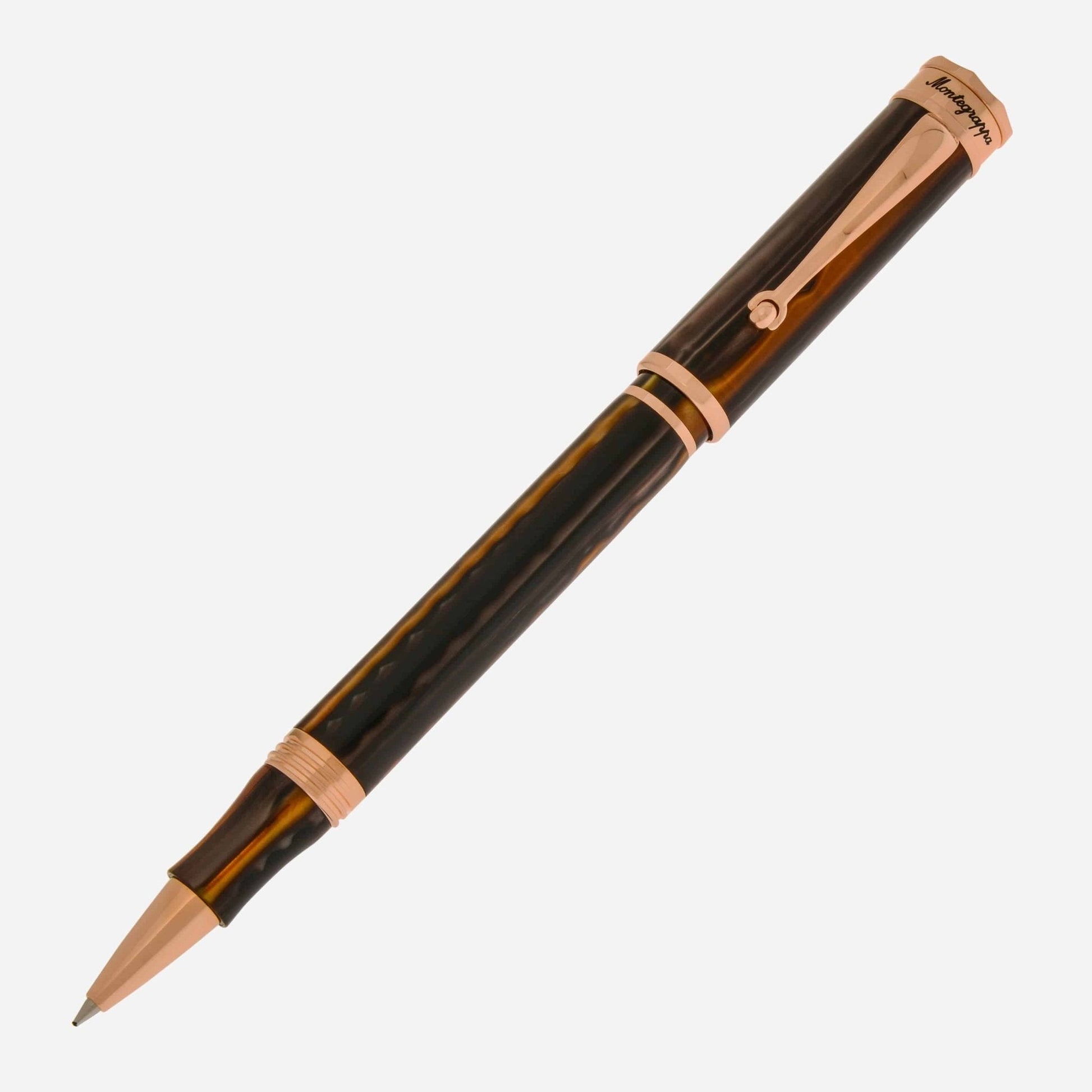 Montegrappa Ducale Brown Rollerball Pen ISDURRRW - THE SOLIST - Montegrappa