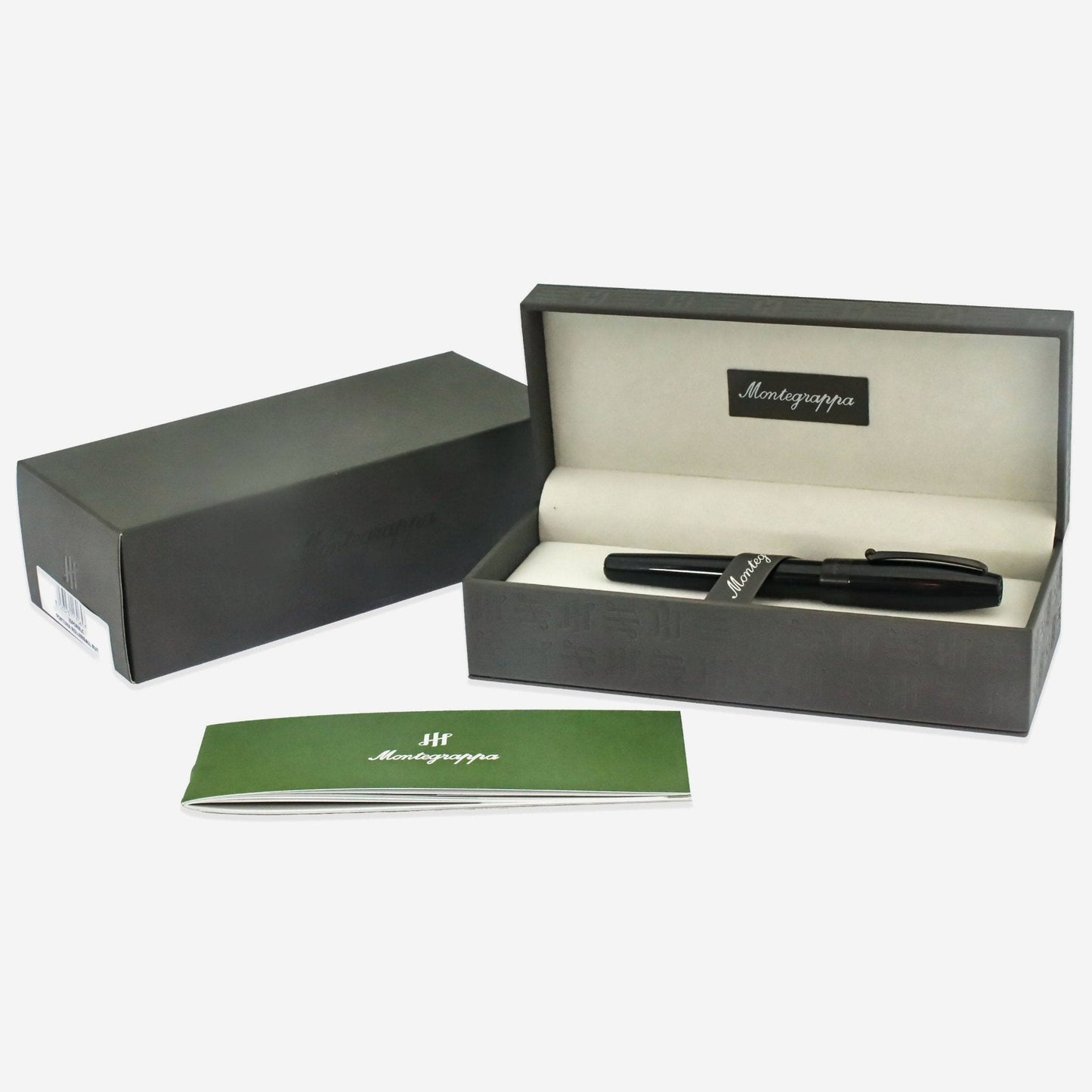 Montegrappa Fortuna Black with Black Trim Fountain Pen (M) ISFOR3LC - THE SOLIST - Montegrappa