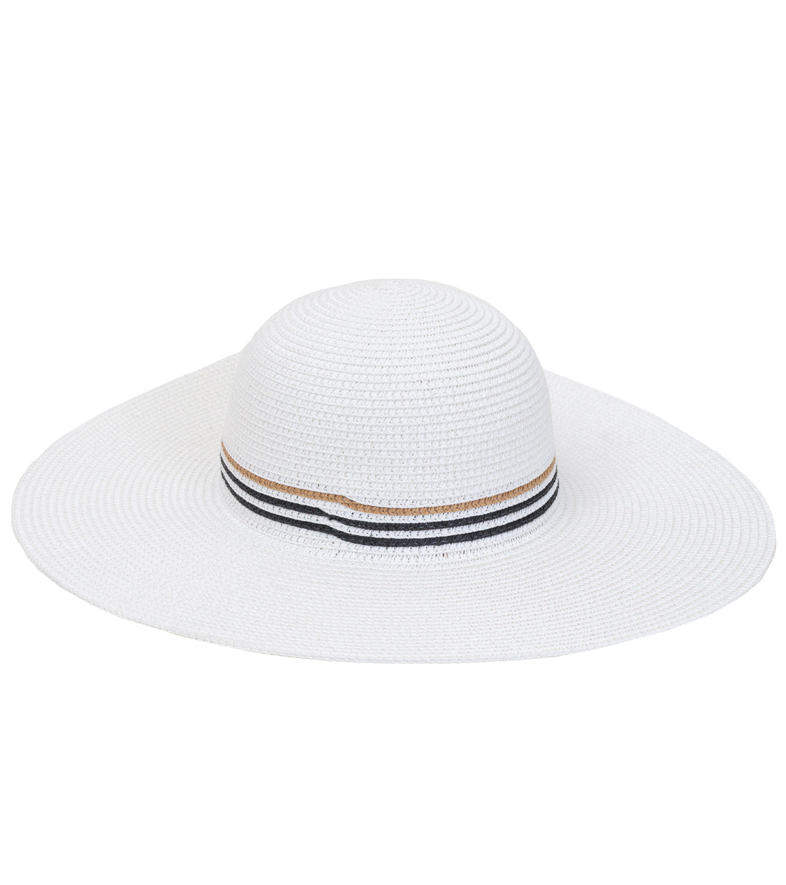 title:Max Studio Straw Hat 108S;color:WHITE