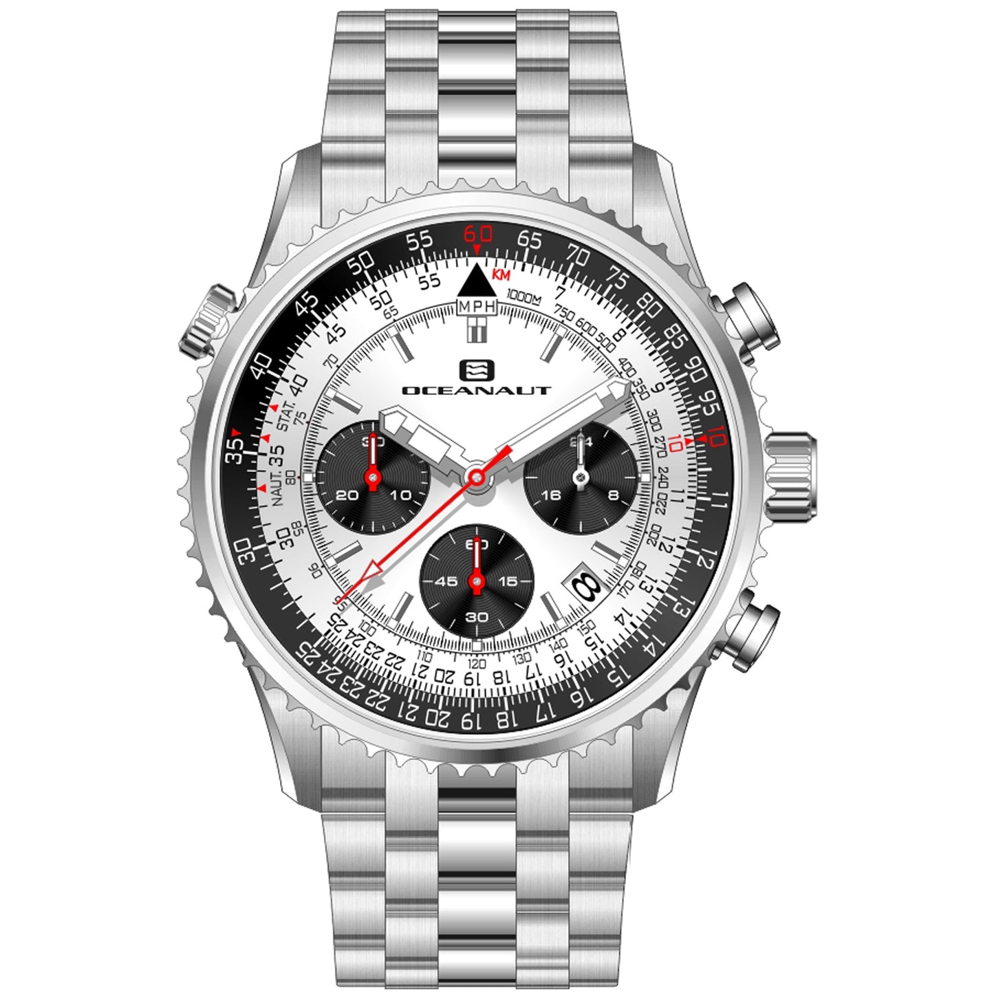 title:Oceanaut Men's Flight;color:Silver