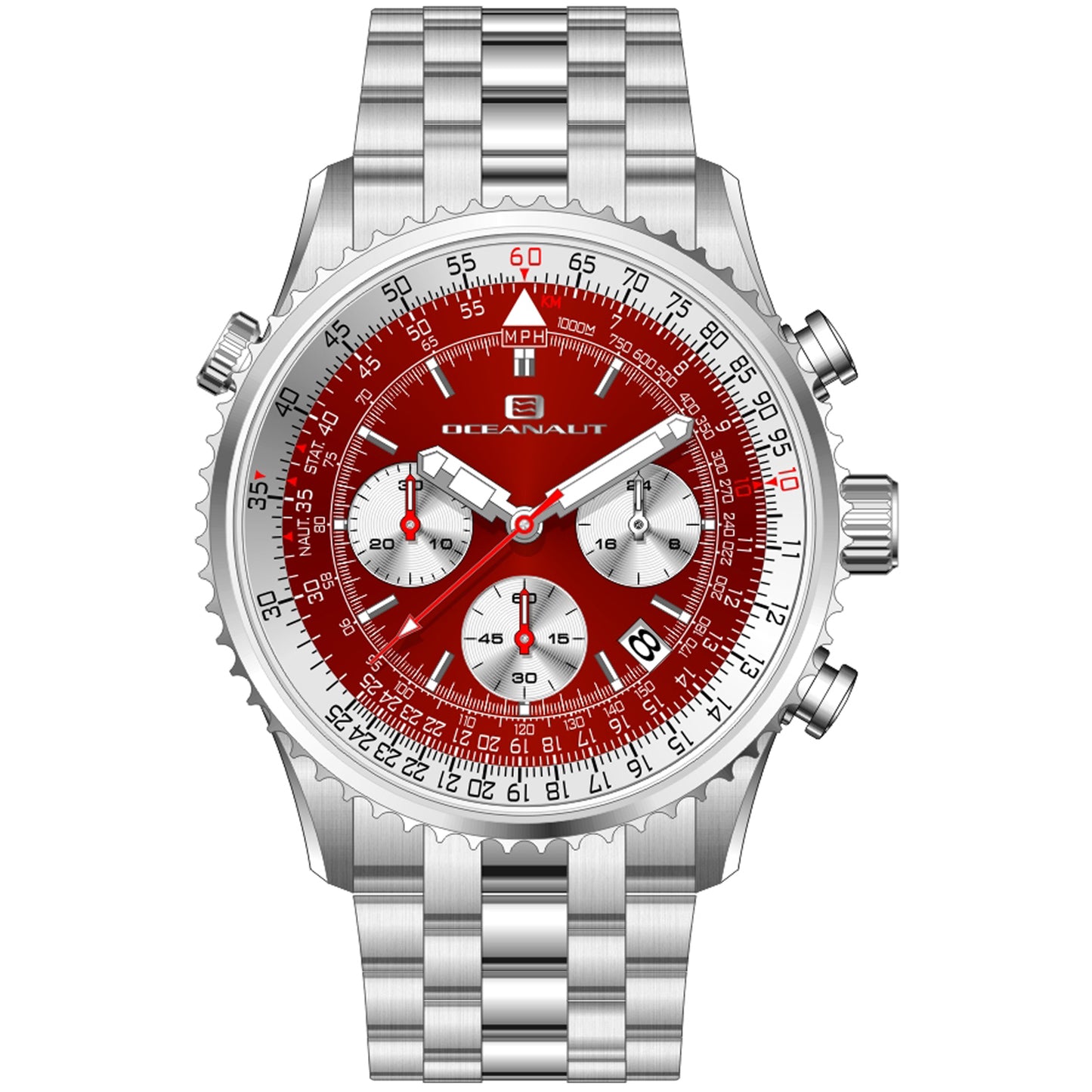 title:Oceanaut Men's Flight;color:Red