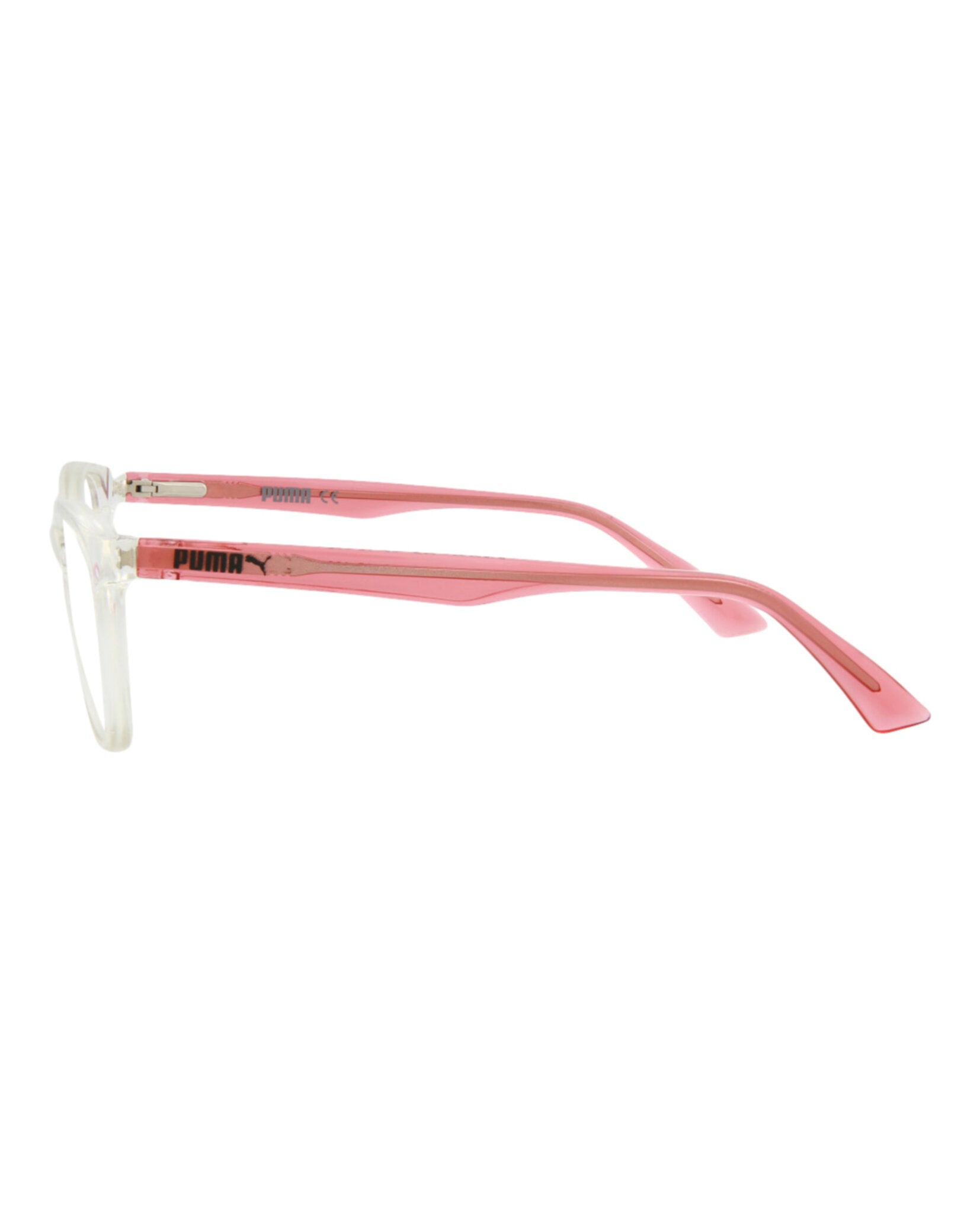 title:Puma Round-Frame Injection Optical Frames;color:Crystal Orange