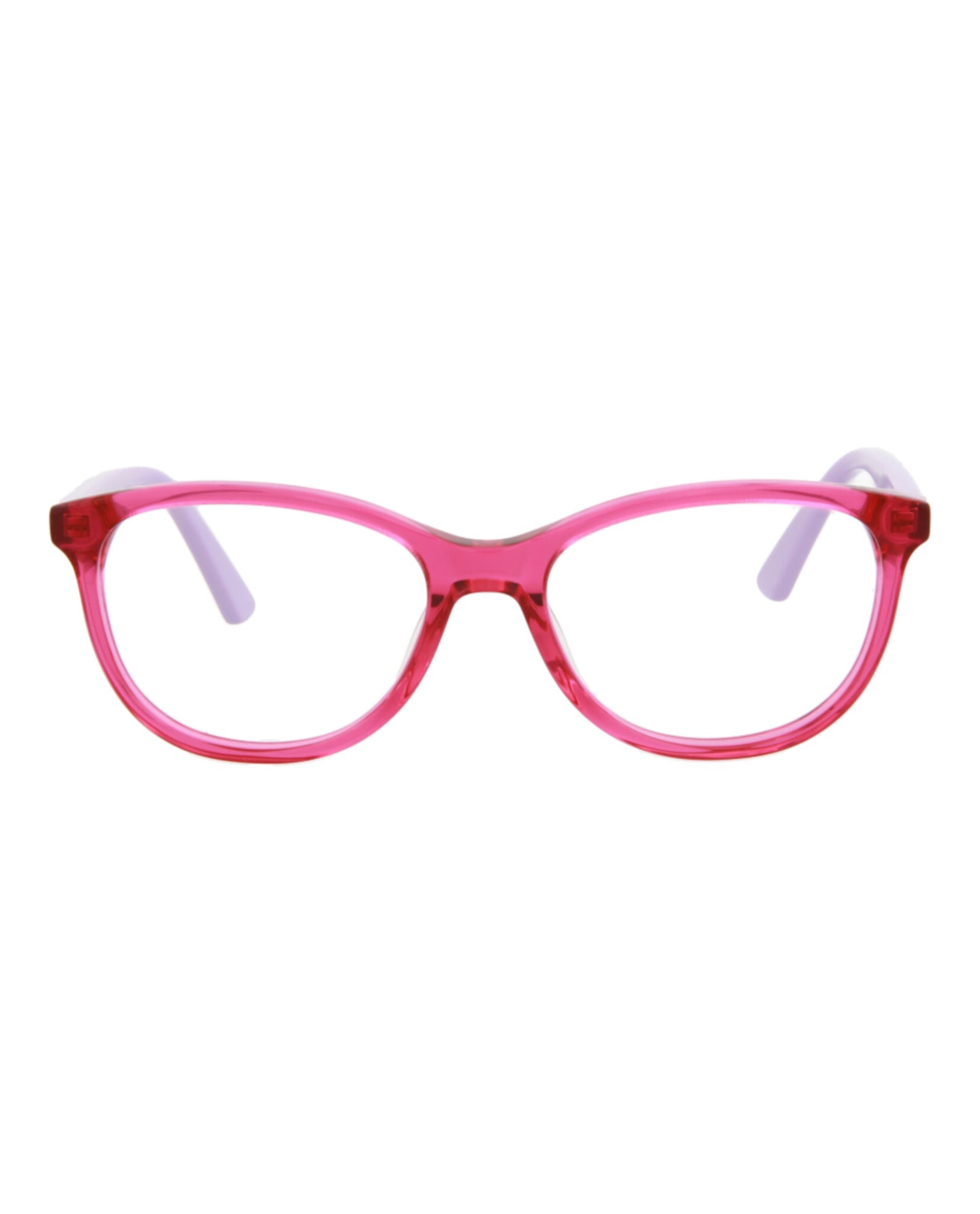 title:Puma Round-Frame Acetate Optical Frames;color:Pink Violet