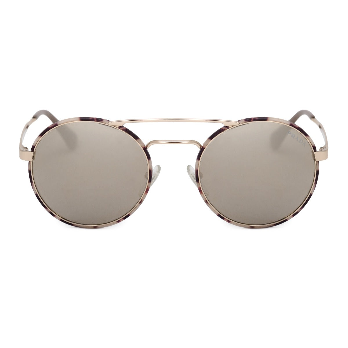 title:Prada Round Sunglasses PR511SS UAO1C0 54;color:Gold