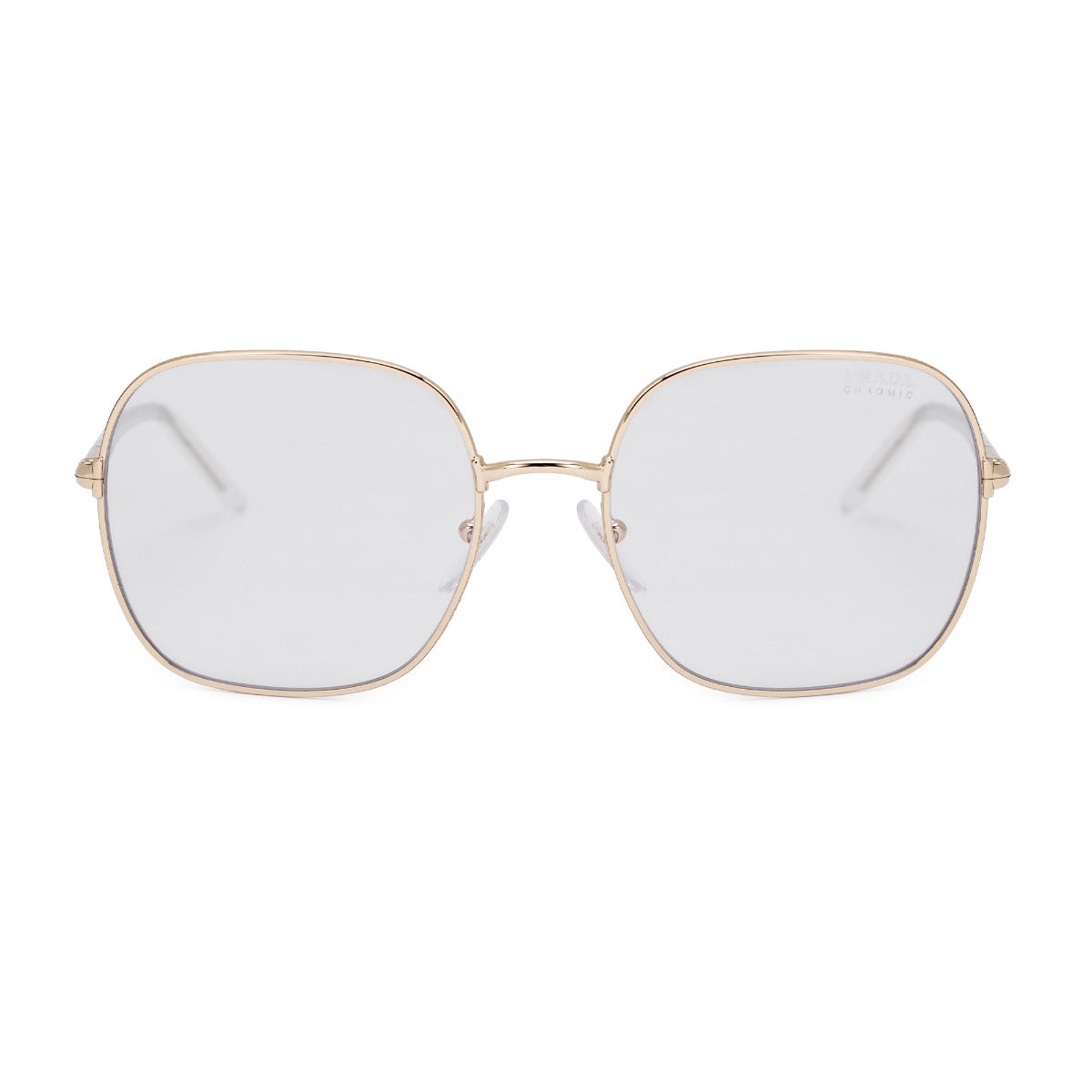 title:Prada Square Sunglasses PR67XS ZVN07D 58;color:Gold