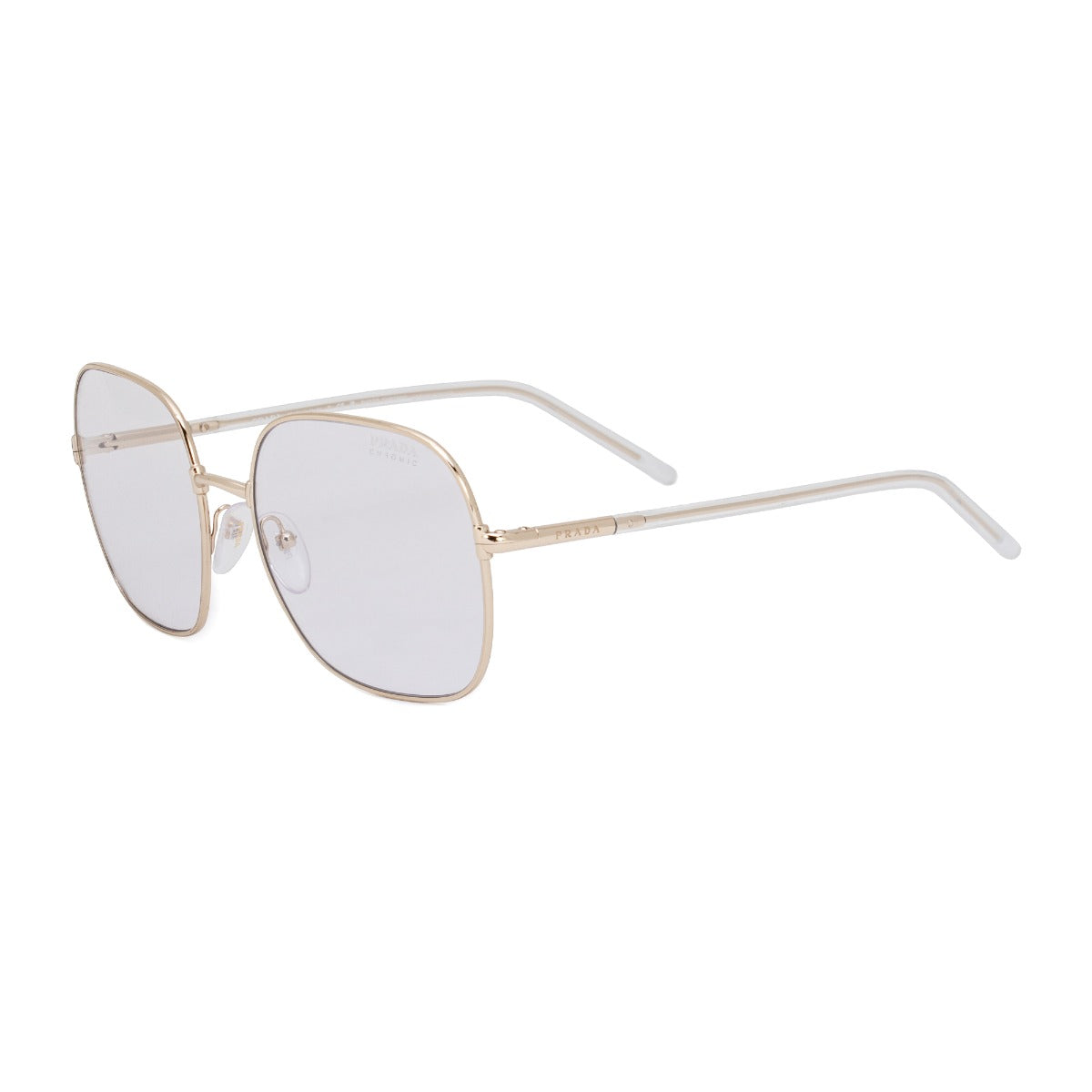 title:Prada Square Sunglasses PR67XS ZVN07D 58;color:Gold