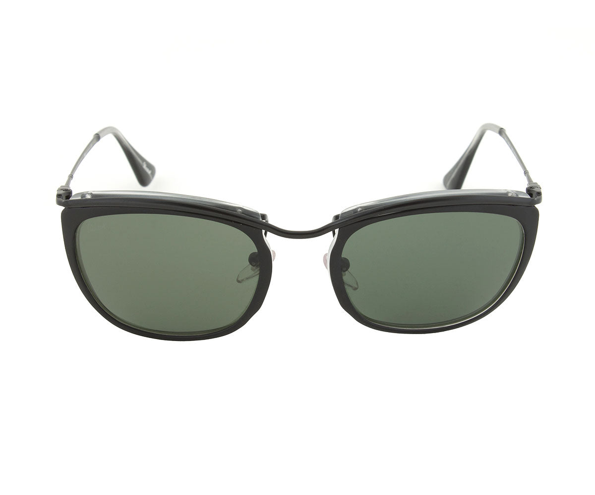 title:Persol PO3081S 1004/31 Sunglasses | Black and Matte Crystal Frame | Grey Lens;color:not applicable