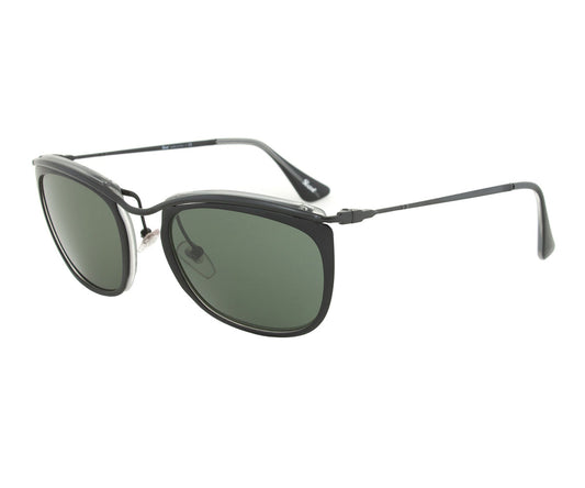 title:Persol PO3081S 1004/31 Sunglasses | Black and Matte Crystal Frame | Grey Lens;color:not applicable