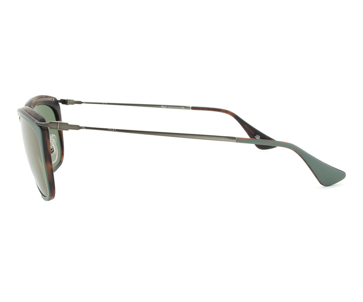 title:Persol PO3081S 1007/08 Sunglasses | Green and Matte Havana Frame | Green Mirror Gold Lens;color:not applicable