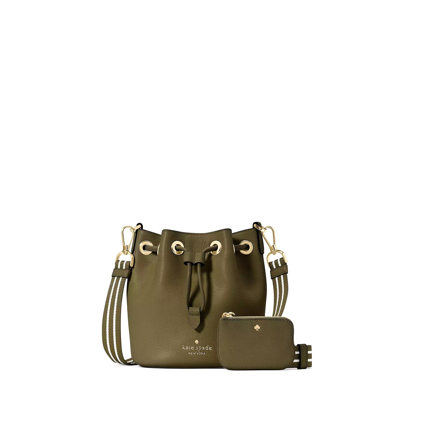 title:Kate Spade Women's Rosie Small Bucket Bag;color:Seaweed