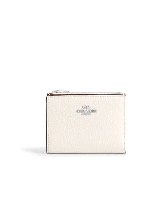 title:Coach Women's Bifold Wallet;color:Chalk