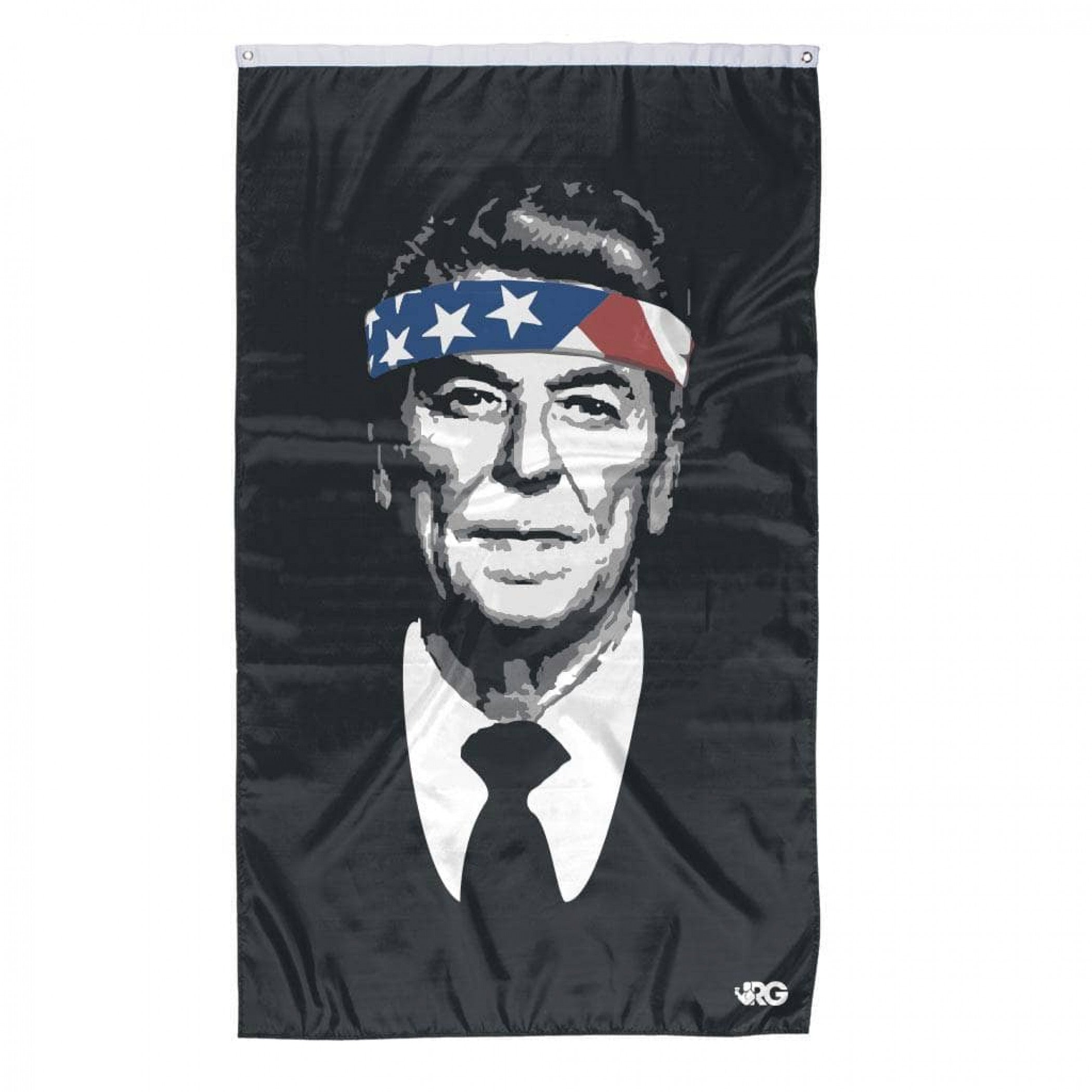 title:Rowdy Reagan American Flag Bandanna Flag;color:not applicable