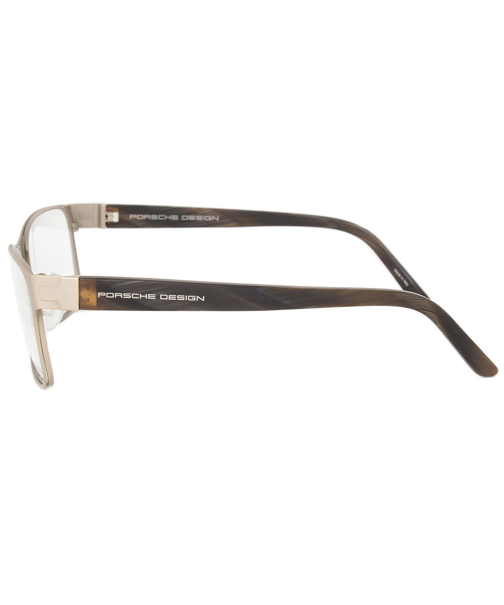 title:Porsche Design P8248 C Square | Matte Bronze/Havana| Eyeglass Frames;color:Bronze