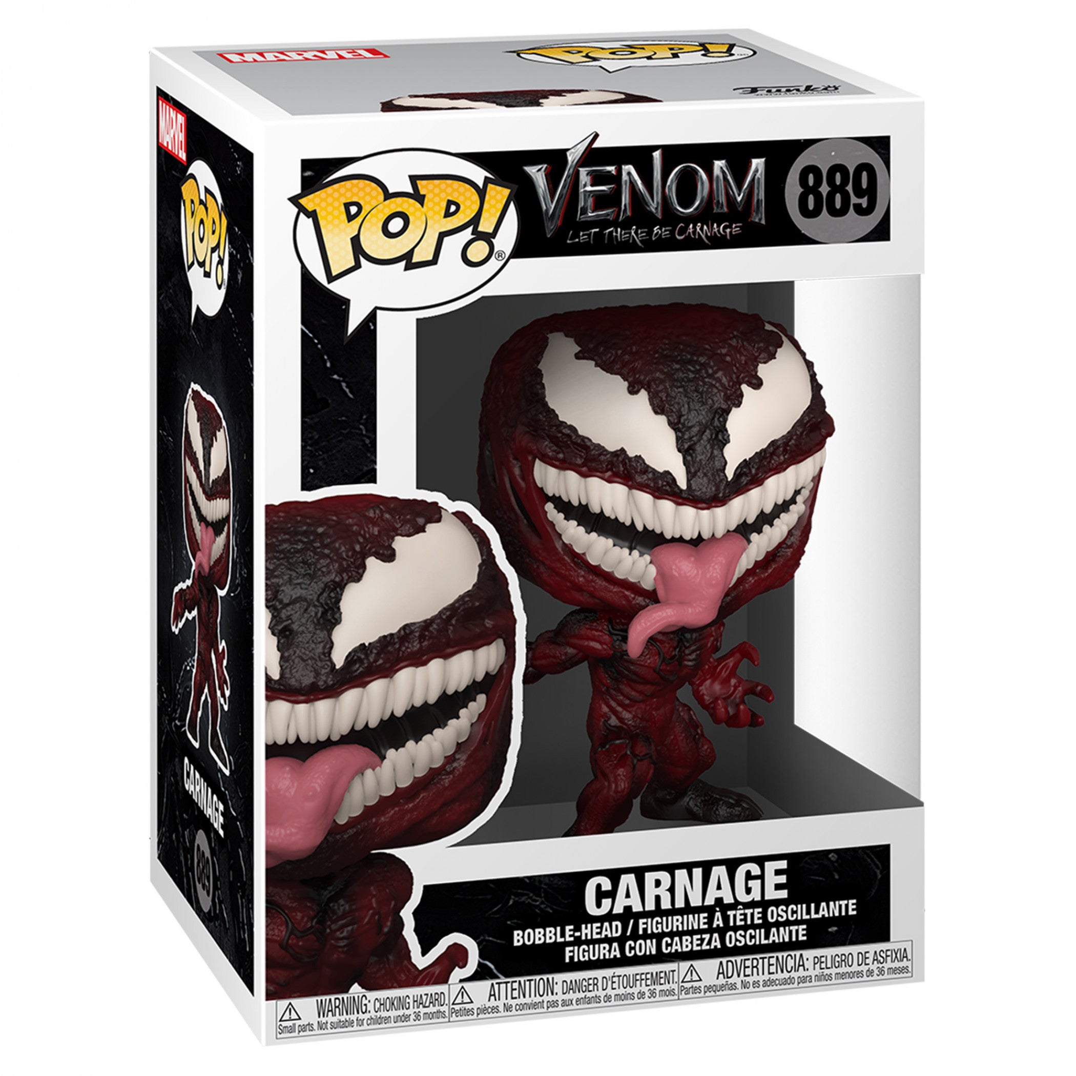 title:Venom: Let There Be Carnage Movie Carnage Funko Pop! Vinyl Figure;color:Red