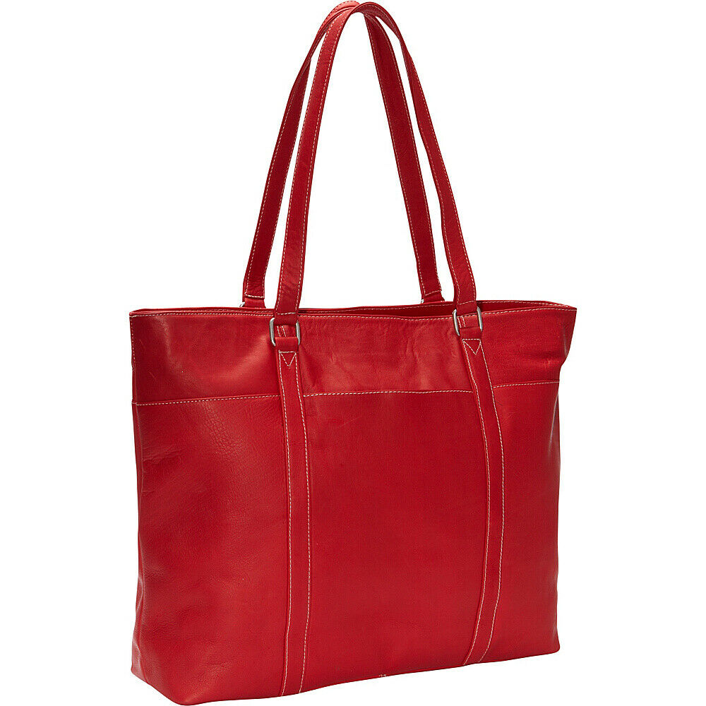 title:Le Donne Leather Women's Laptop Tote;color:TAN