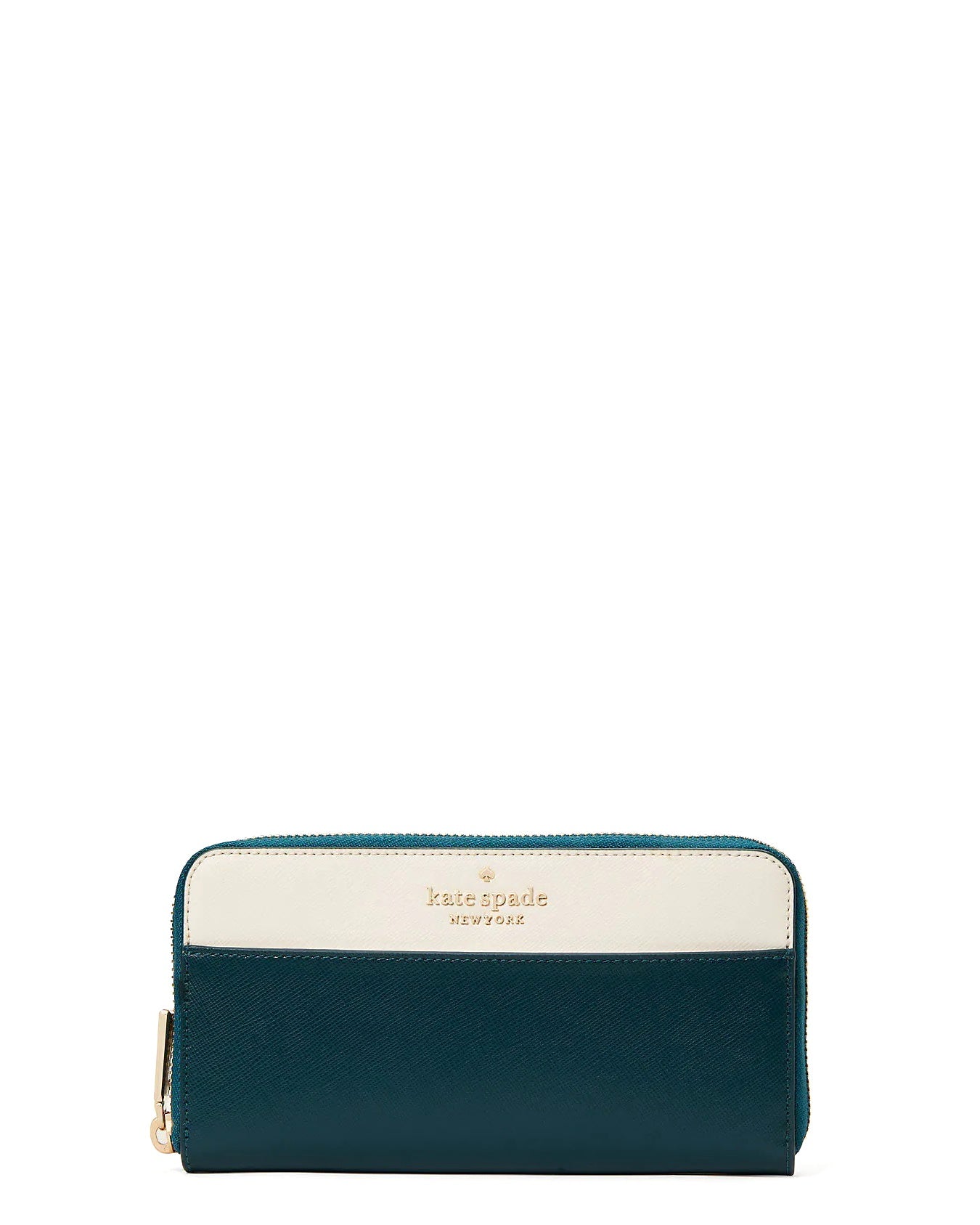 title:Kate Spade Women's Staci Large Continential Wallet;color:Peacock Sapphire Multi