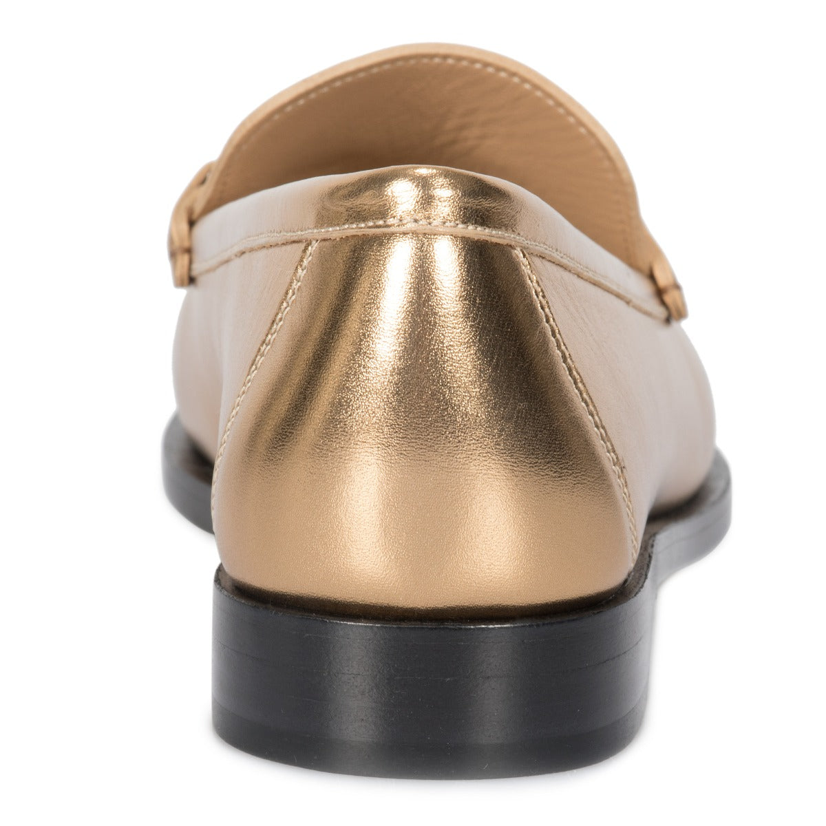 title:Salvatore Ferragamo Gancini Gold Loafers;color:Gold