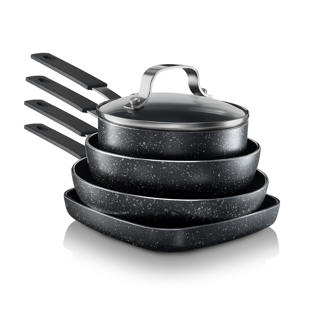 Granitestone 5 Piece Stackable Mini Cookware Set