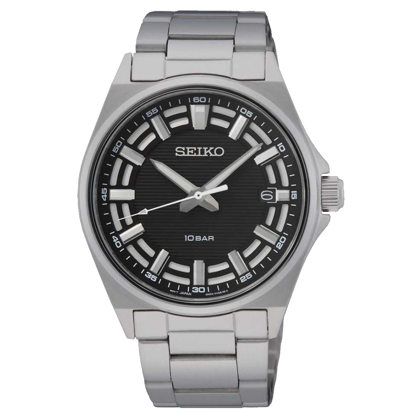 title:Seiko Men's Classic;color:Black