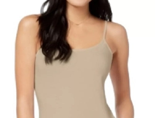 Maison Jules Women's Adjustable Camisole Beige Size Large