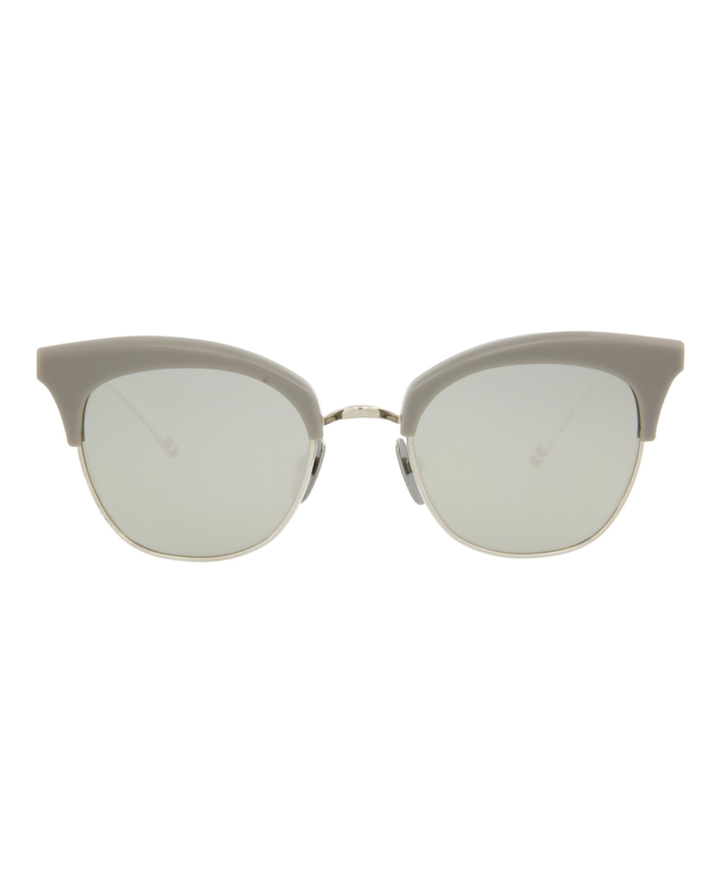 title:Thom Browne Cat Eye-Frame Acetate Sunglasses;color:Grey White