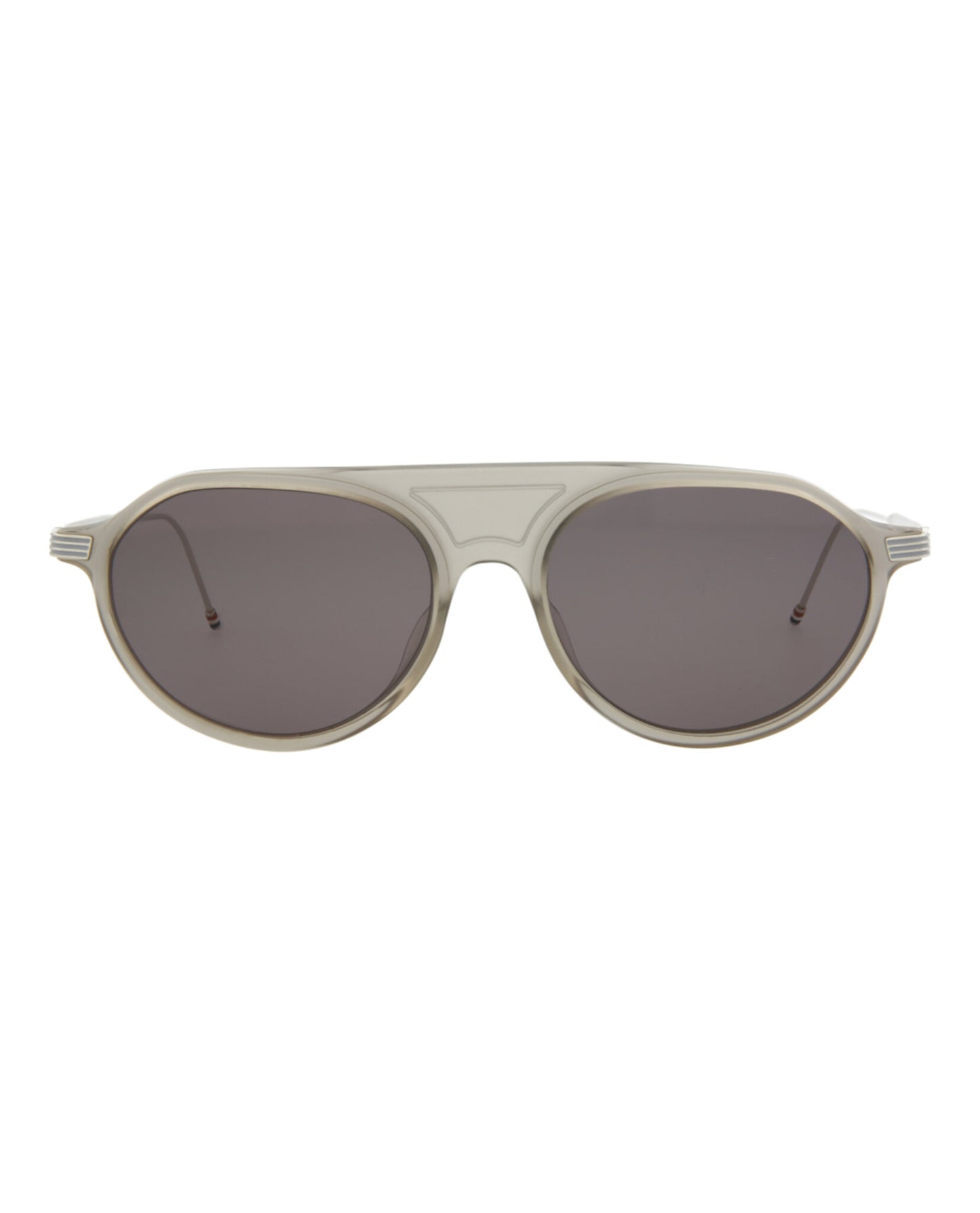 Thom Browne Novelty Sunglasses, style # TB809-BGRYSLV55 - Ruumur