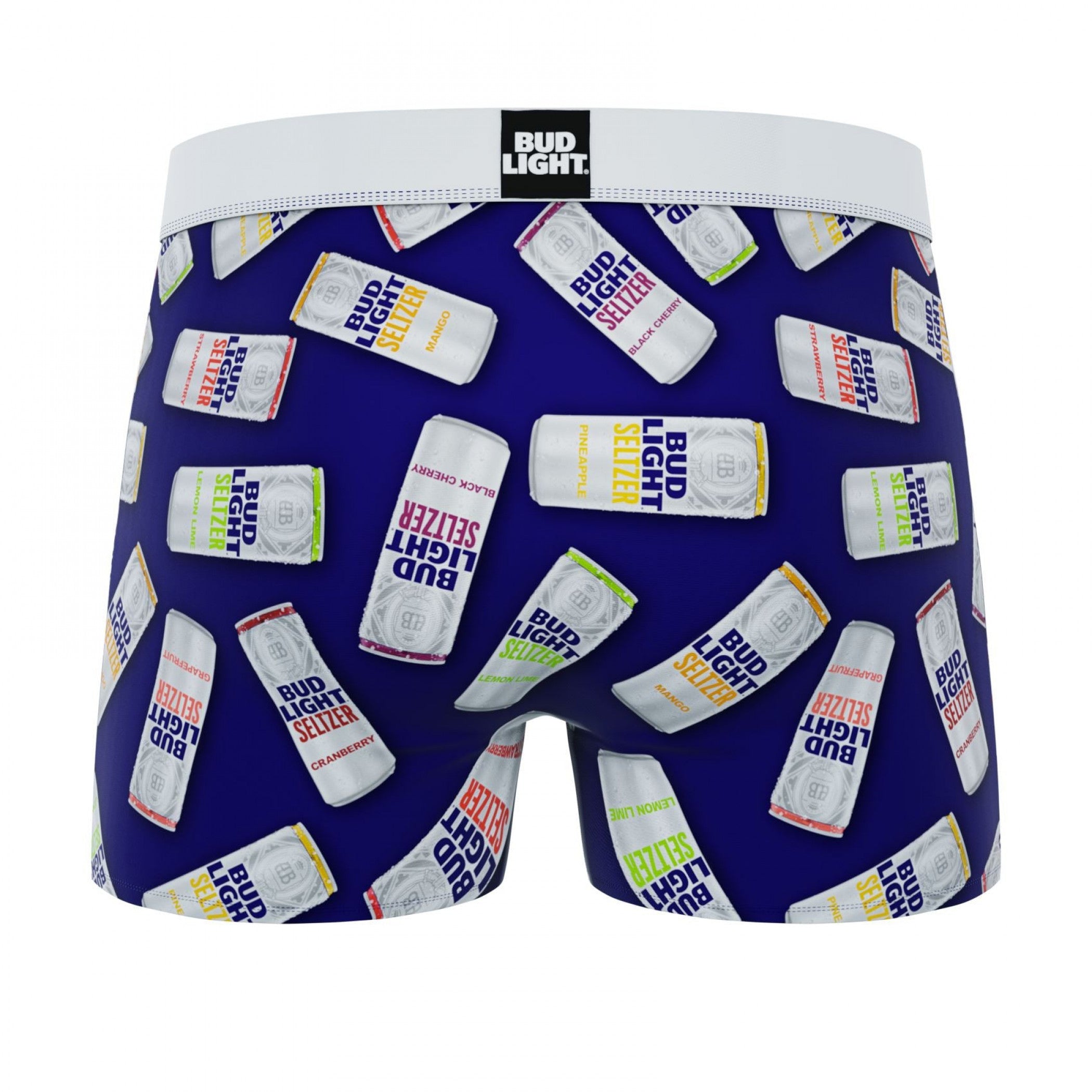Crazy Boxers Pringles Logo All Over Boxer Briefs-Large (36-38