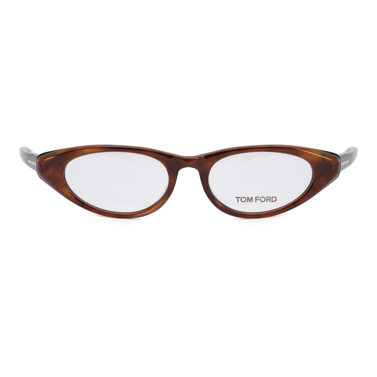 title:Tom Ford Women's Oval Opticals FT5120 056 49;color:Brown