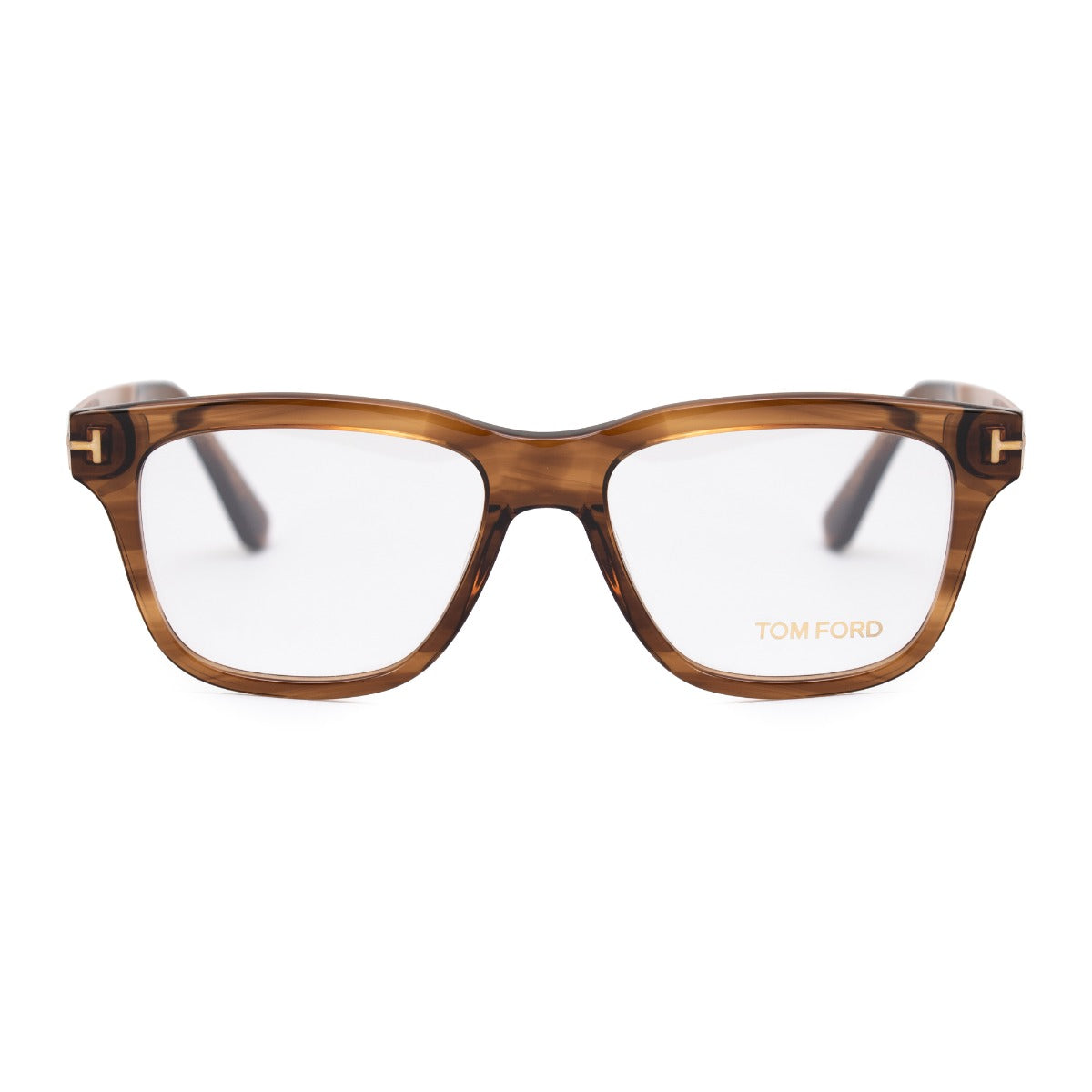 title:Tom Ford Men's Square Opticals FT5372 048 52;color:Brown