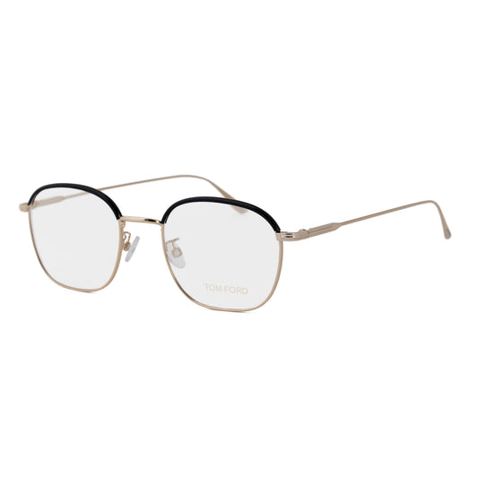 title:Tom Ford Square Opticals FT5564 K 032 51;color:Gold