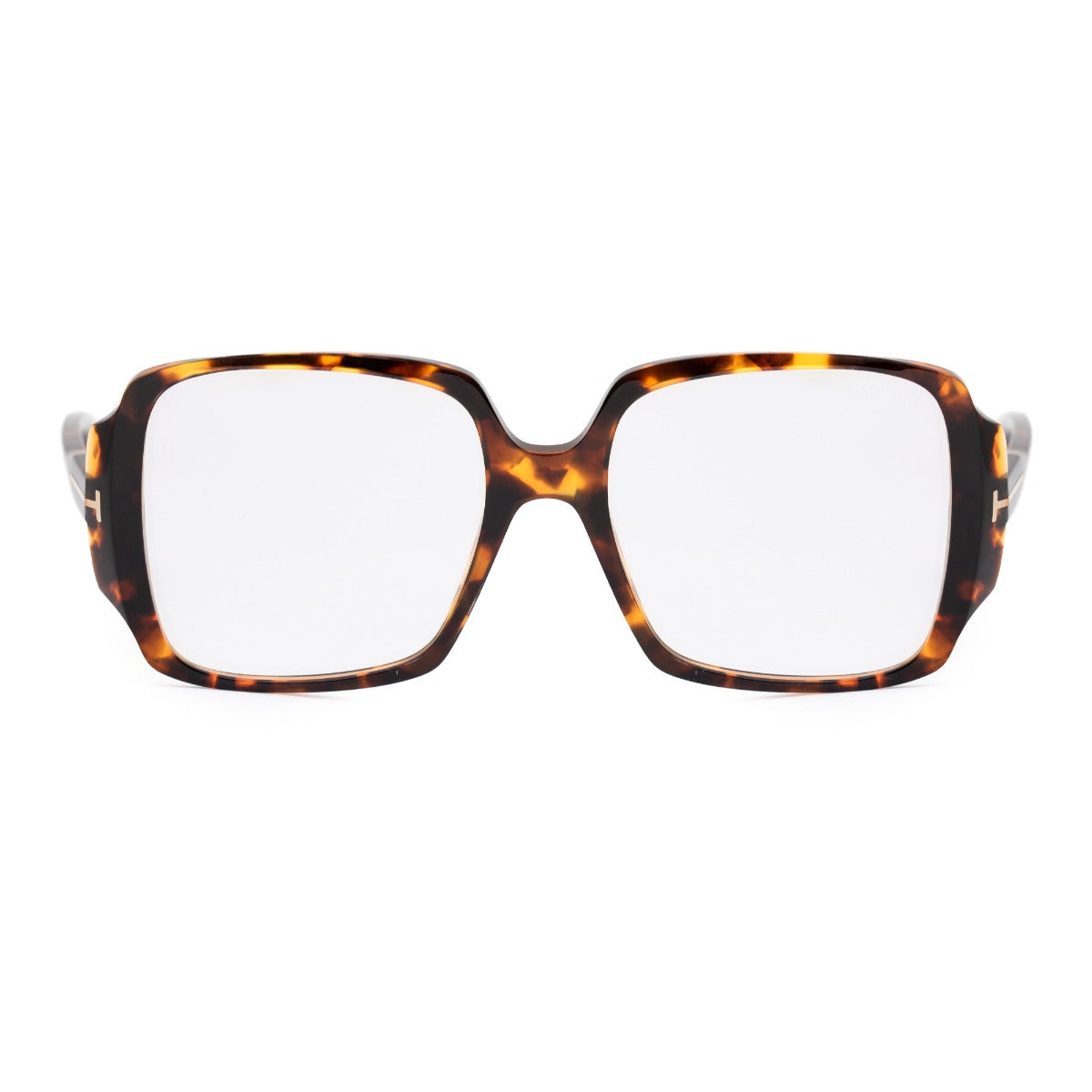 title:Tom Ford Women's Square Opticals FT5621 B 052 53;color:Brown