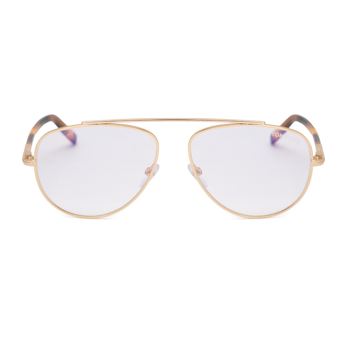 title:Tom Ford Men's Aviator Opticals FT5622 B 030 57;color:Gold