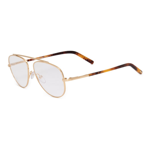 title:Tom Ford Men's Aviator Opticals FT5622 B 030 57;color:Gold