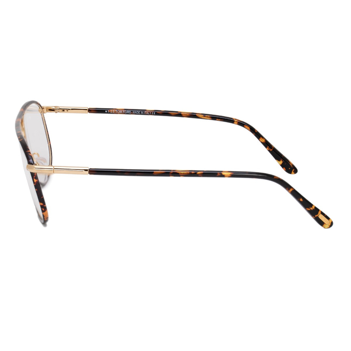 title:Tom Ford Men's Rectangular Opticals FT5624 B 056 58;color:Brown