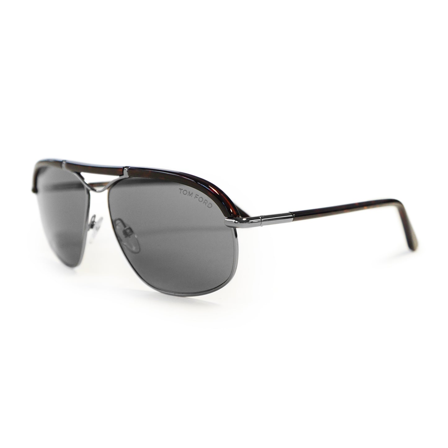 title:Tom Ford Russell Sunglasses Tortoise and Grey Frame FT234 13A;color:Multi