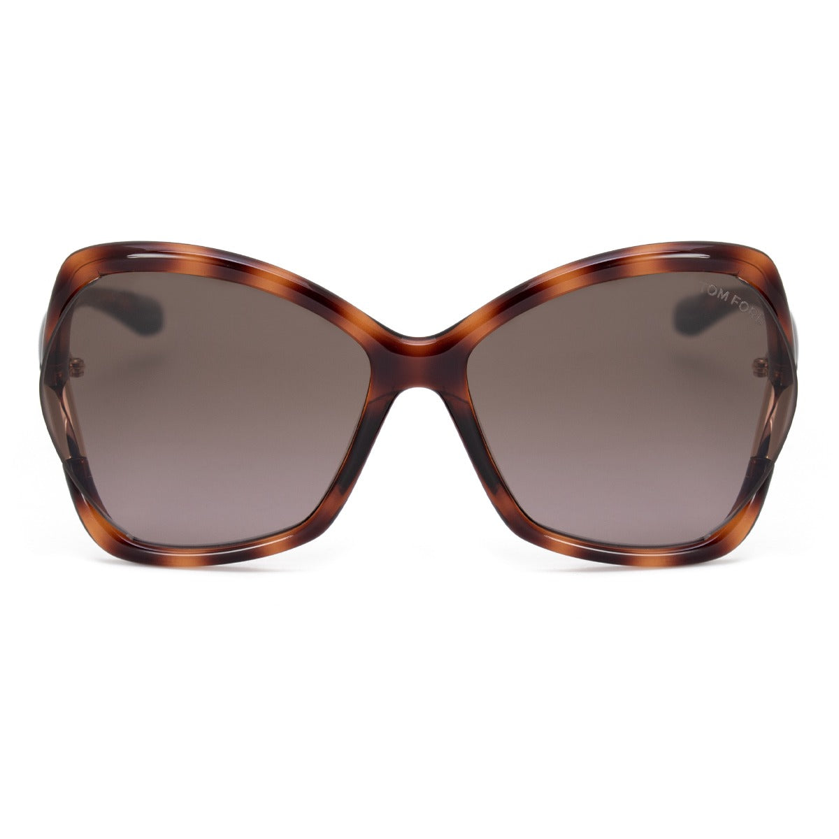 title:Tom Ford Butterfly Sunglasses FT0579 53K 61;color:Brown