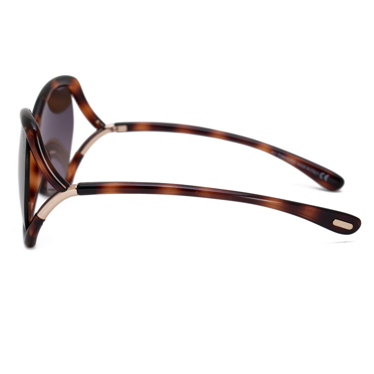 title:Tom Ford Butterfly Sunglasses FT0579 53K 61;color:Brown